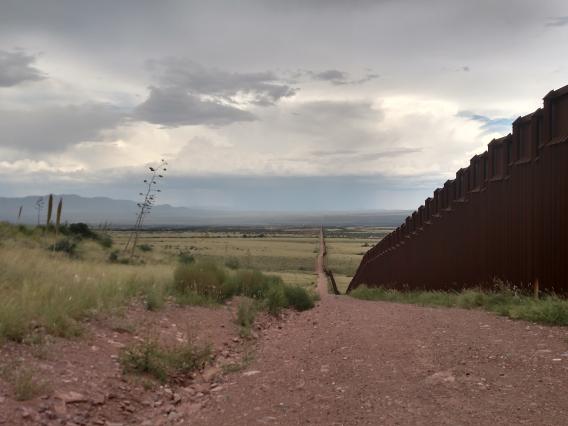 desert border wall