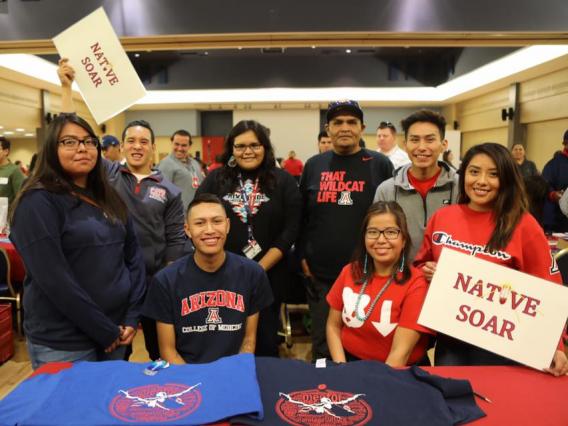 group of native soar students group photo