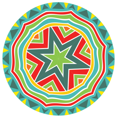 colorful circle artwork